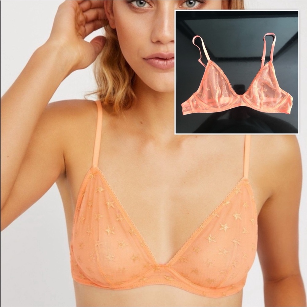 INTIMATELY FREE PEOPLE Mesh Underwire Bra